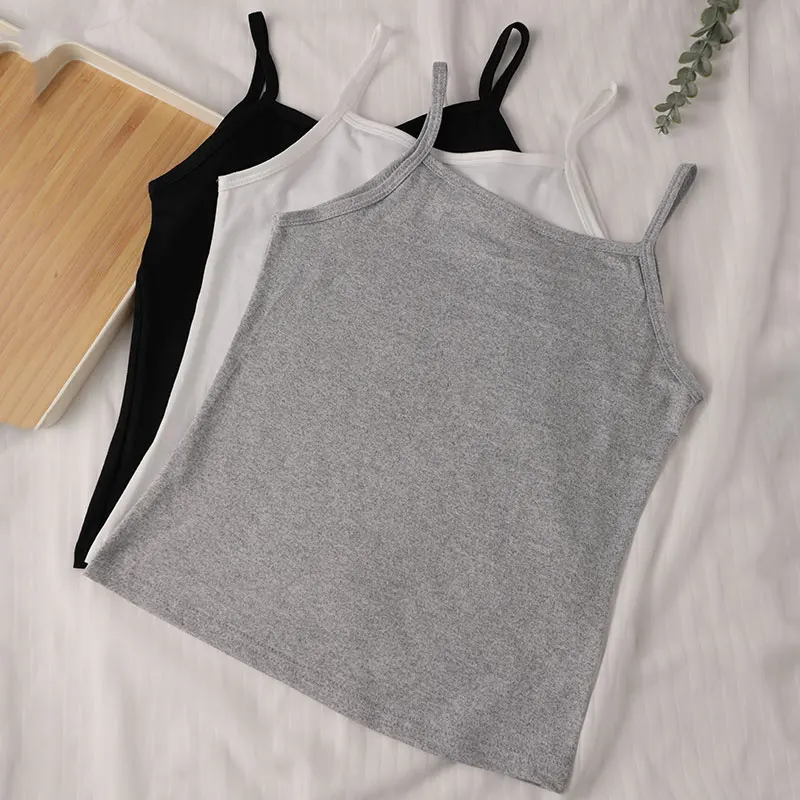 New arrival fashion Crew Neck Lace Camisole for wear as an outer layer or as an inner layer