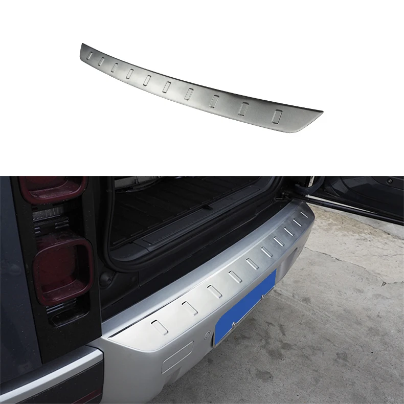 90 110 130 две пятидверные двери из нержавеющей стали серебристая отделка для защиты задней нового 2020