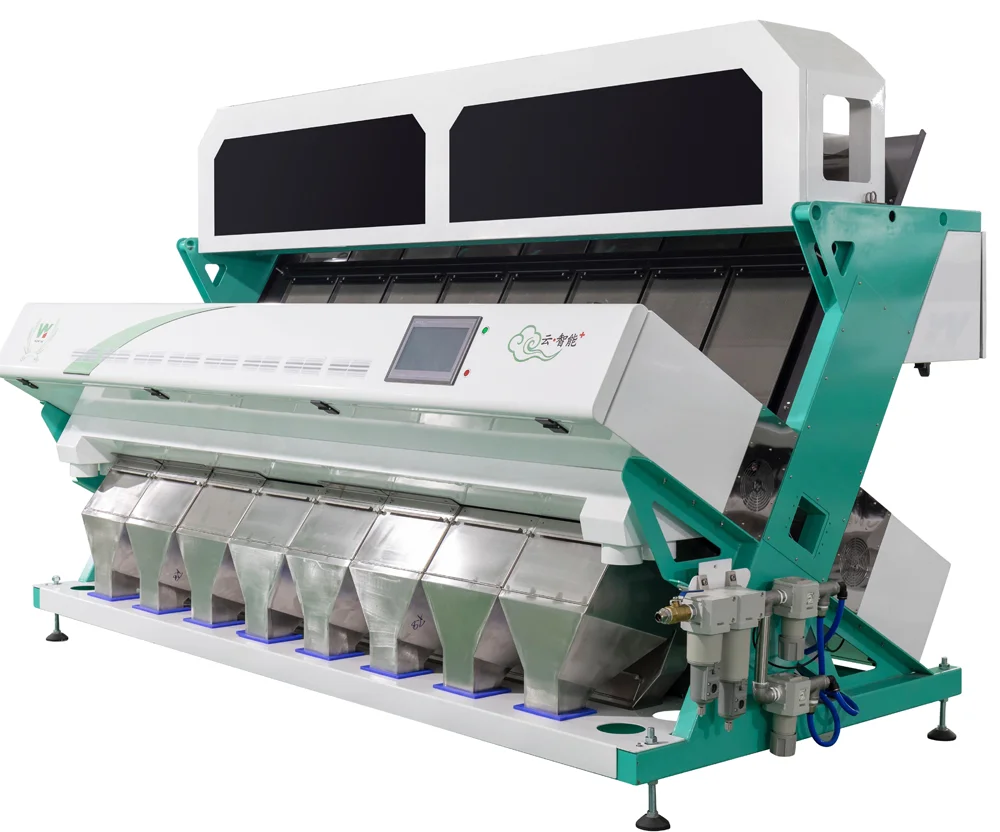 High Capacity Optical CCD Color Sorter Cocoa Bean Color Sorting Machine Grain Color Sorter Separator