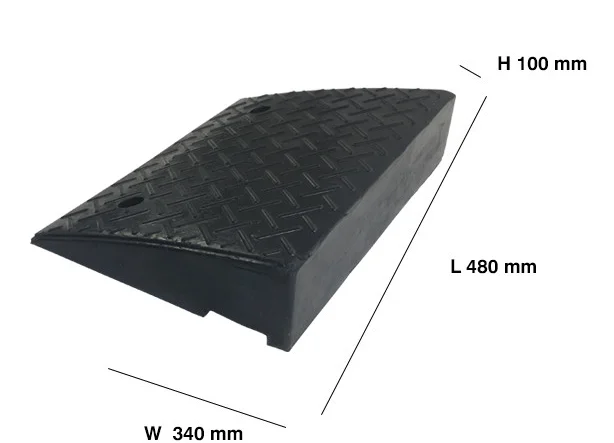 Wholesale 480*340*100mm Rubber Curb Portable