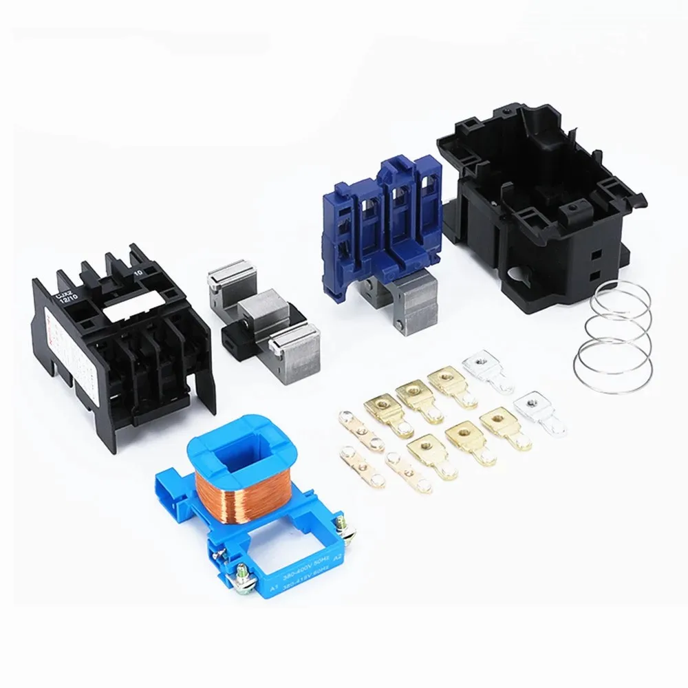 High Quality CJX2-1201 Telemecanique Ac Contactor 12A 25A 220V 380V 415V 440V 660V 3P+1NC 3 Poles Contactors