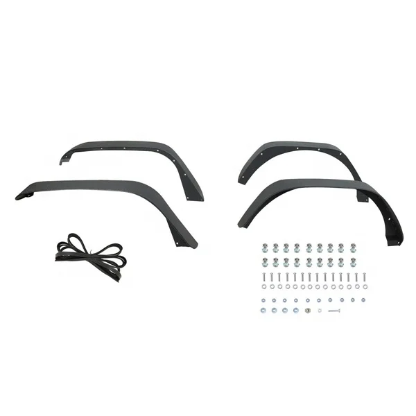 
 Трубчатые кранцы для Jeep Wrangler JL 2018-2019, передние и задние стальные, 4 шт.  