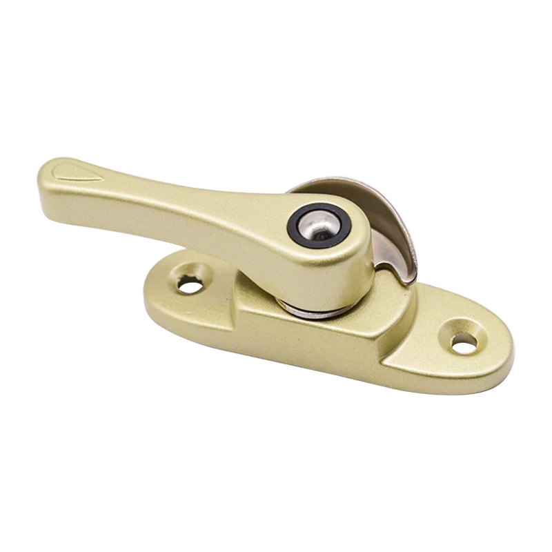 Aluminum Alloy Window Lock Glass Sliding Door Stainless Steel Security Window Lock Accessories