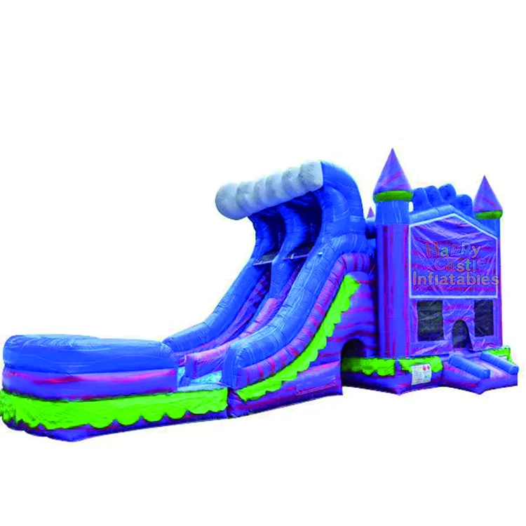 Party rental commercial grade bouncy castle bounce house slide combo for kids and adults
