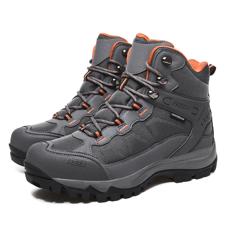 Fashion Sneakers Outdoor Non-slip Charged Warm Cotton Shoes Women Men Winter Heating Hiking Cotton Boots