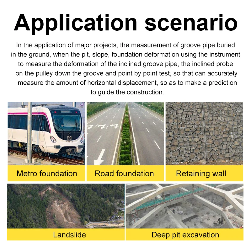 Gemho wholesale geotechnical 1 axis inclinometer sensor