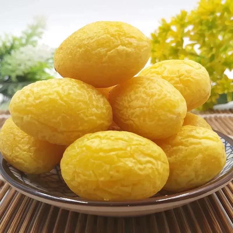 Hot fruit products candied yellow olives