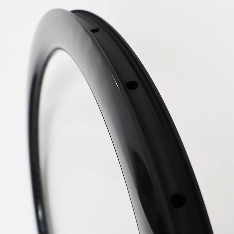 Road Bike Full Carbon Fiber Rims 700C 26mm Width Gravel Bicycle Rims Asseamble Wheels Tubeless Clincher Tubular T700 T800