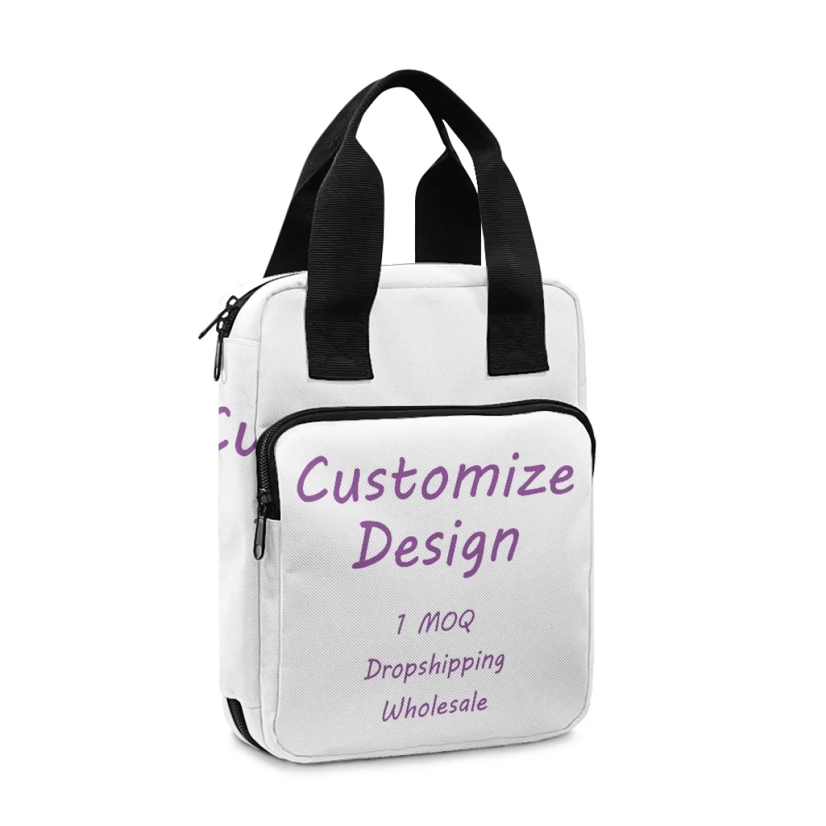 Holy Bible Bag Handbag Multifunctional Bible Carry Bag Custom Print On Demand Wholesale Multipocket Bookcase for Bible Cover Bag
