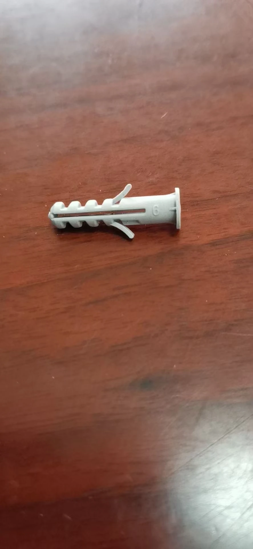 Expansion sleeve cross pointed screw 6 * 30 expansion sleeve with 4 * 40mm full tooth screw material: galvanized+plastic pipe