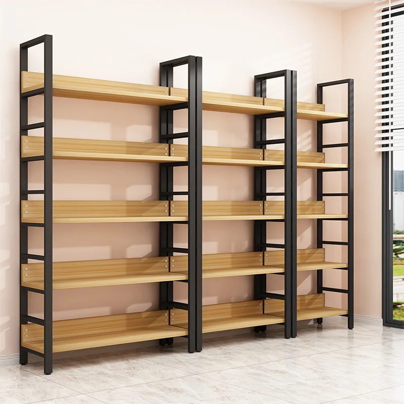  Оптовая продажа деревянные полки Miniso для магазинов на заказ стеллажи магазина Дизайнерские товары