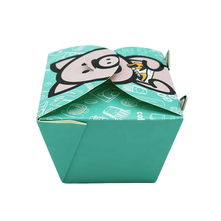 PHERO Manufacture Takeaway Paper Box Happy Meal Box Unique Design Lunch/Dinner Paper Box