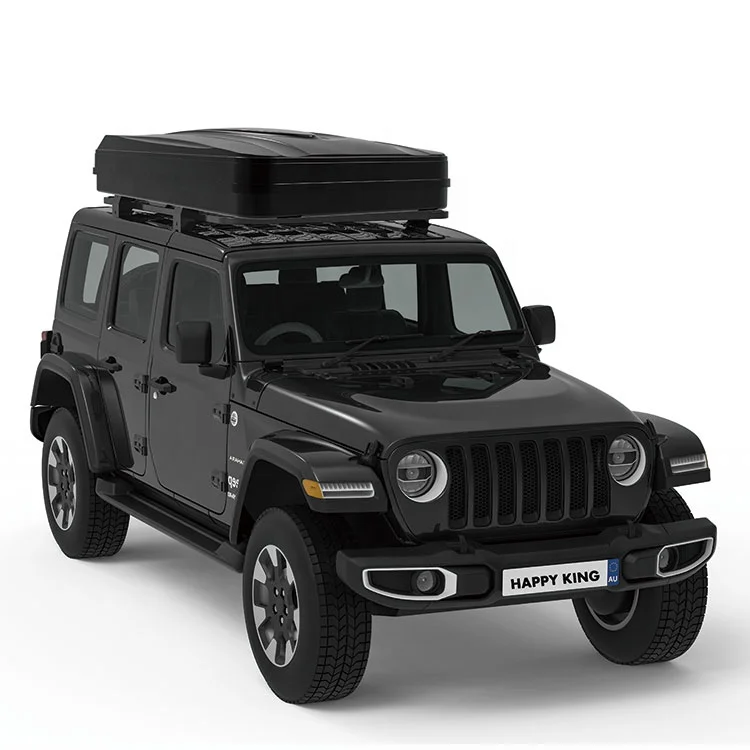 Manufacturer 2020 New Design Light Weight ABS+ASA Pop up hard shell roof top tent with waterproof anti-UV polyester canvas