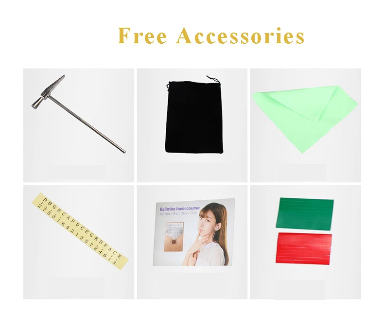 2019 NEW design kalimba 21 key thumb piano koa mahogany maple body