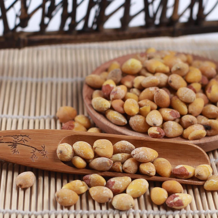 BaiGuoRenGinkgo Fruit Chinese Herbal Medicine White Nut Dried Raw Style Granule Shape