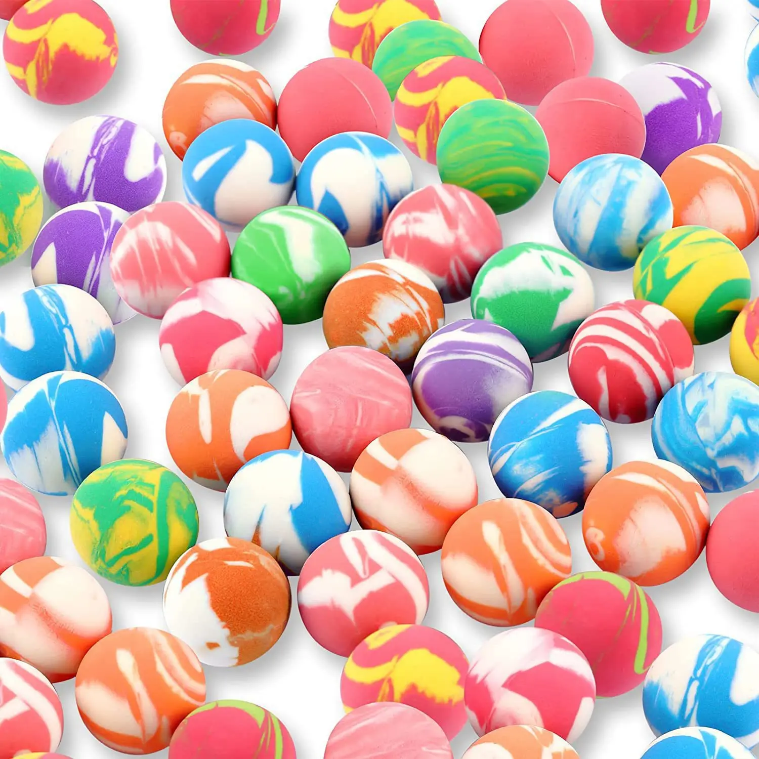 2024 Wholesale Hot Sale High-quality 27th 25mm flower ball Mixed outdoor Ball Rubber Jump Ball with Great Elasticity