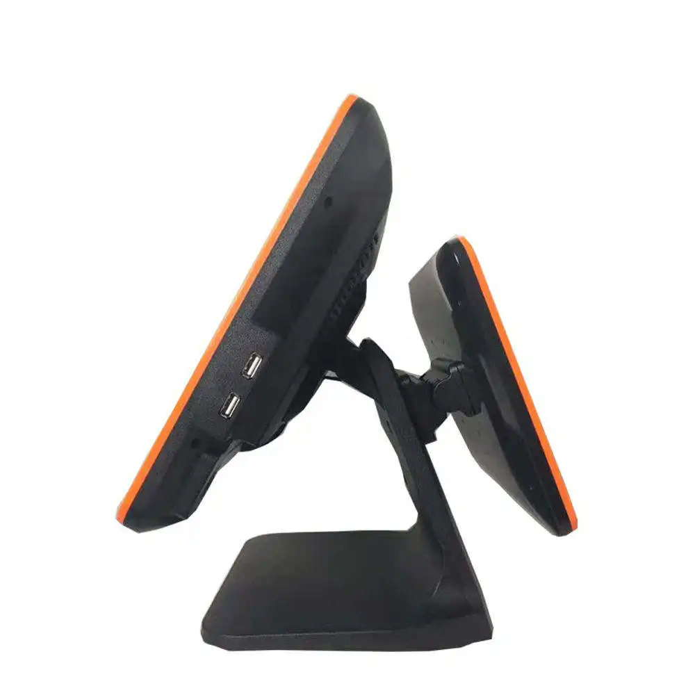 15 inch waterproof pos tft lcd touchscreen monitor Dual Touch Screen All-in-One POS System touch monitor dual screen