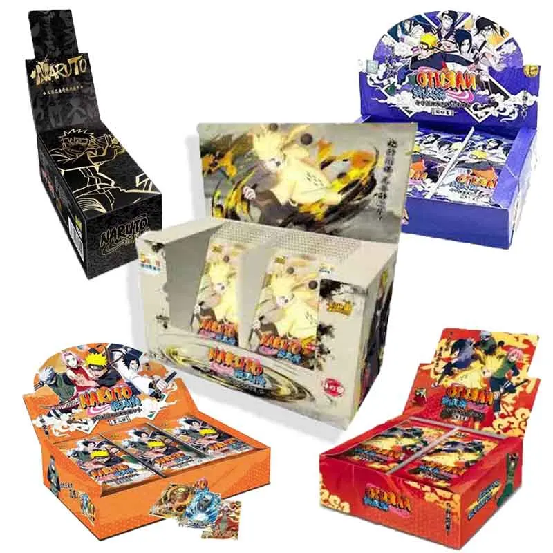 Original Kayou Narutoes Trading Cards Case Paper Material Board Game Enthusiasts Wholesale MachineTier 3 Wave 1 Anime Cards