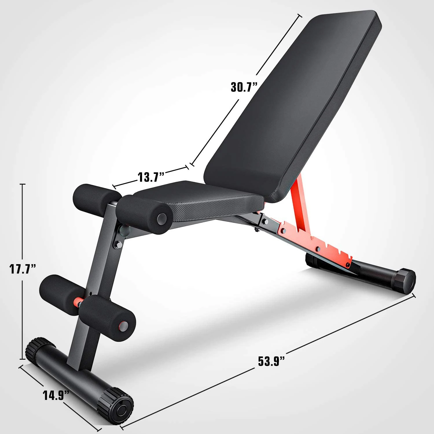 
Wholesale training gym foldable fitness Press Barbell Bed adjustable weight Lifting dumbbell bench 
