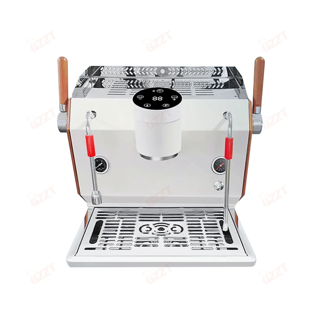 Semi-automatic Professional Two Boilers T3 Heating Copper Pipe Commercial Cafe Cafeteras Tea Espresso Teapresso Coffee Machine