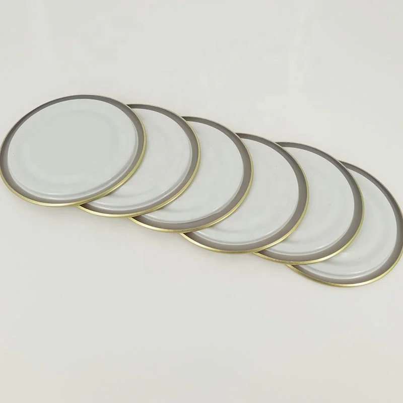 B202 Tinplate Bottom Caps Bottle Cap Seals Factory Direct Milk Powder Cans Bottom Ends