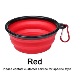 Food Grade Portable Animal Feeders Cat Puppy Drinking Bowl Silicone Collapsible Pet Dog Bowl