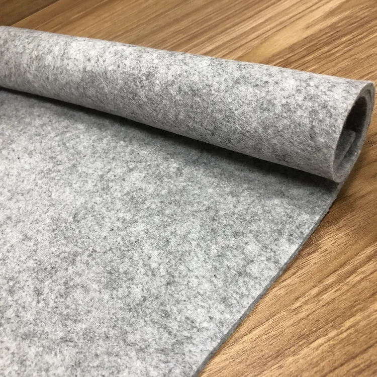 High Strength Industry Needle Punch Non-woven Fabric Cloth Felt 3mm Thickness 100% Polyester Nonwoven Fabric Plain Dyed P-30450