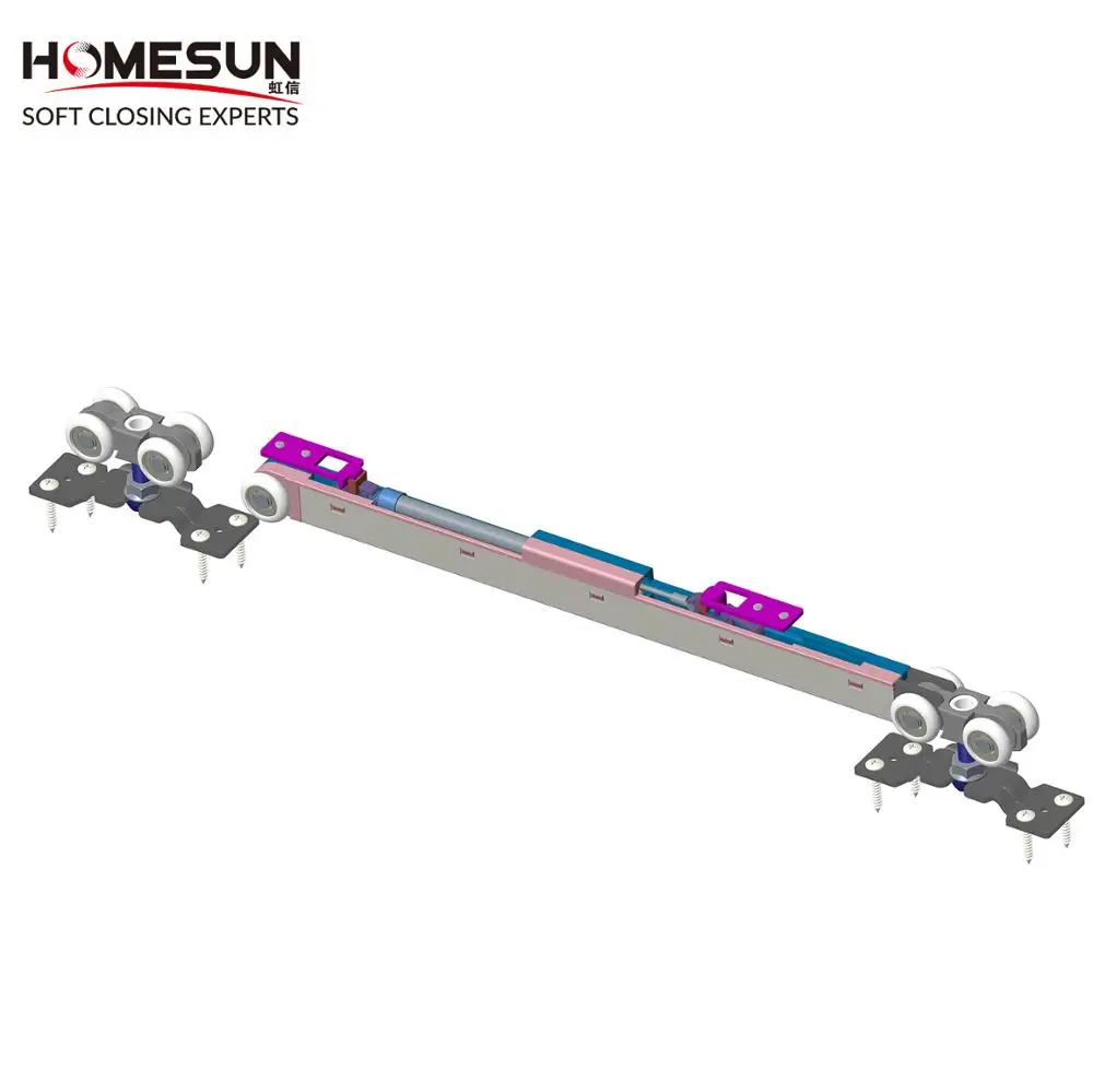 High Quality Soft Closing Damper Mechanism  For Top Hung Sliding Door