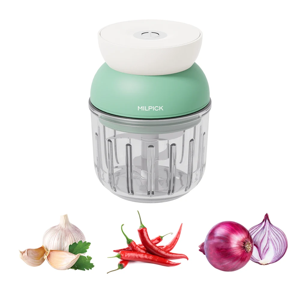 Kitchen portable electric multifunction vegetable fruit grinding machine food grinder portable garlic chopper