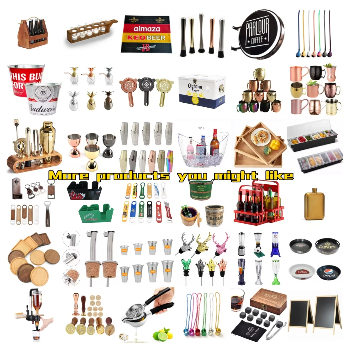 30cm 40cm 50cm Stainless Bar Spoon Customized Cocktail Mixing Spoon Bar Tools Stirring Spoon With Fork