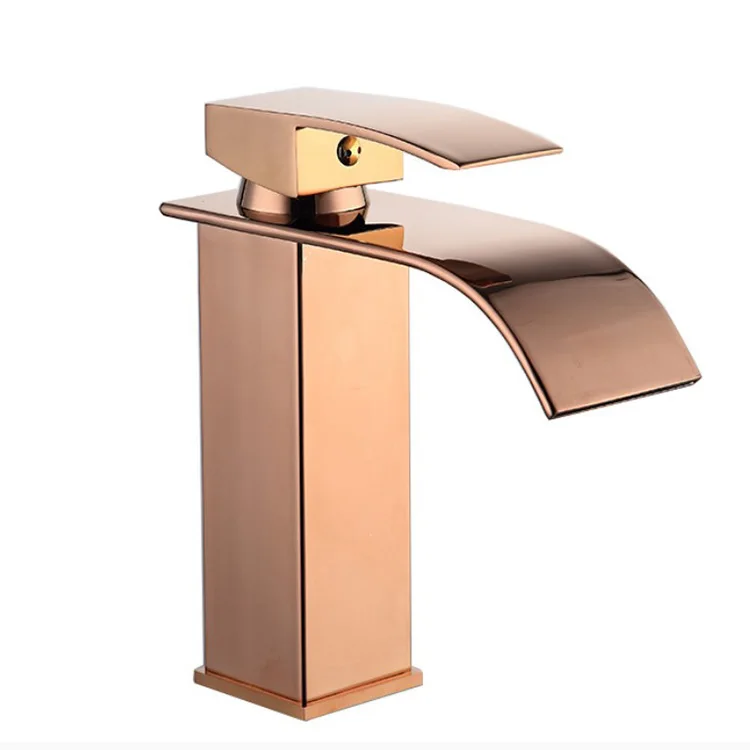 High popularity new durable luxury black and gold bathroom taps