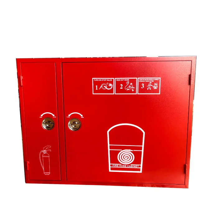 Hot selling cheap custom double door horizontal fire hose reel cabinet size
