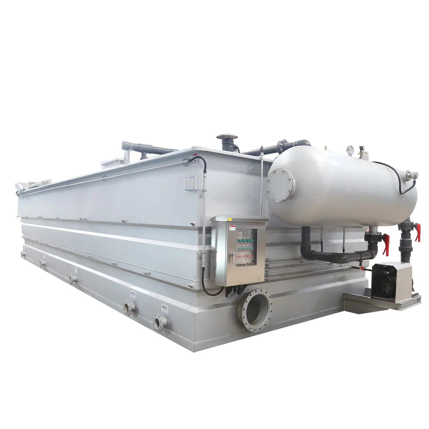 mild steel dissolved air flotation liquid wastewater treatment daf unit