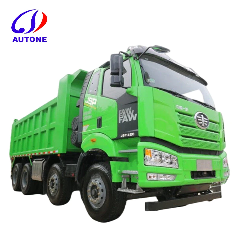 Used FAW Jiefang J6P Heavy Truck420 Horsepower 8x4 5.6m Muck Dump Truck
