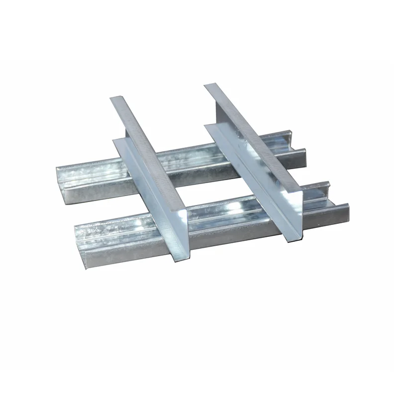 Framing Main Channel Ceiling Steel Main Runner Galvanized Steel Strip for Gypsum Board System