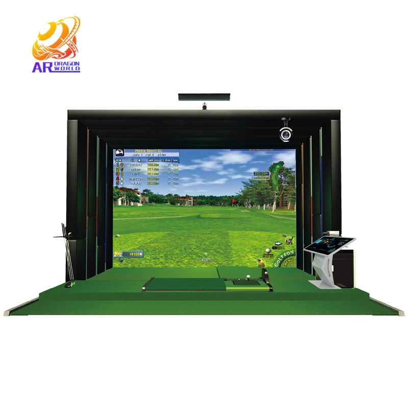 2024 Hot-Selling Indoor Golf Simulator Virtual Golf Game for Entertainment Amusement Park