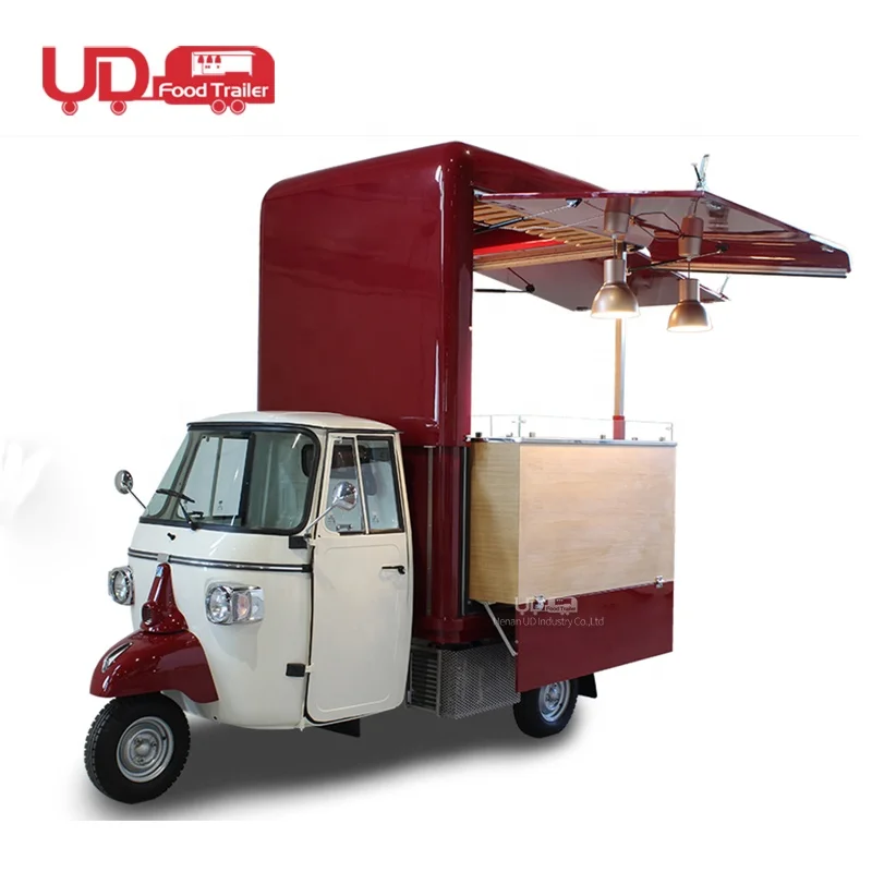 Professional Supplier Multi-function Food Truck Electric Tricycle Snack Hot Dog Stand Food Cart