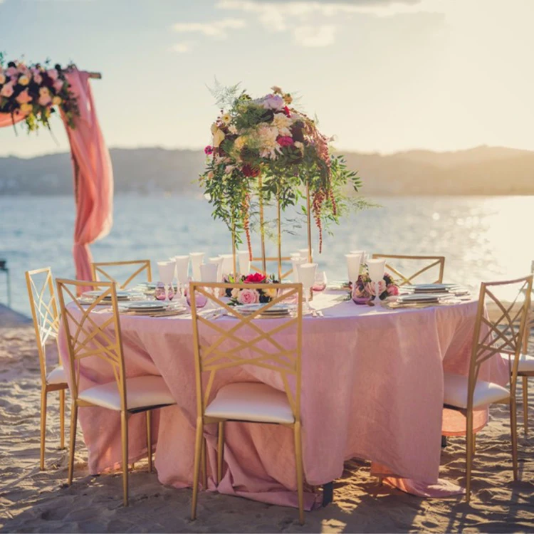 Event Rectangle Frame Flower Stand Wedding Decorations Table Centerpiece