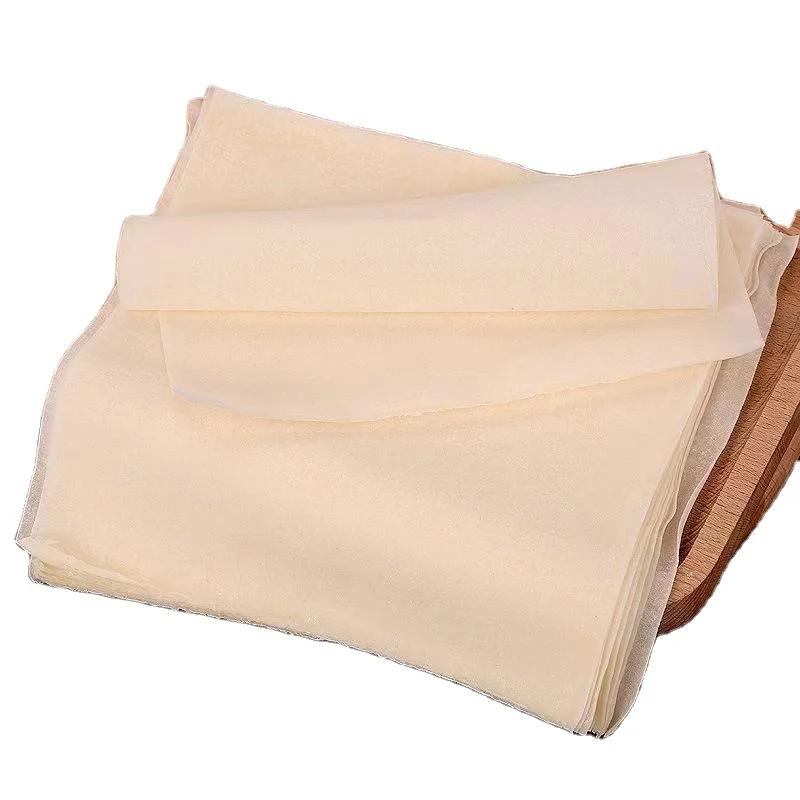 Professional Factory Making spring rolls Beijing roast duck pancakes frozen nugget spring roll pastry