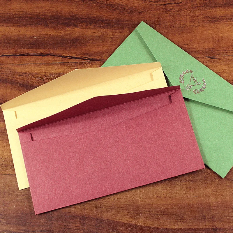 Custom print cardboard packaging paper kraft enveloppe