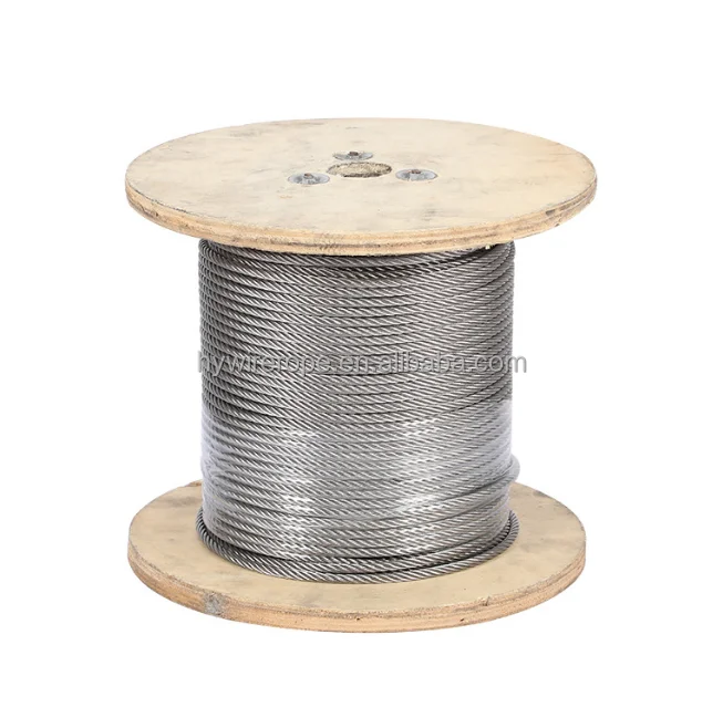 7x19 10mm stainless steel wire cable Used for exterior deck cable railing