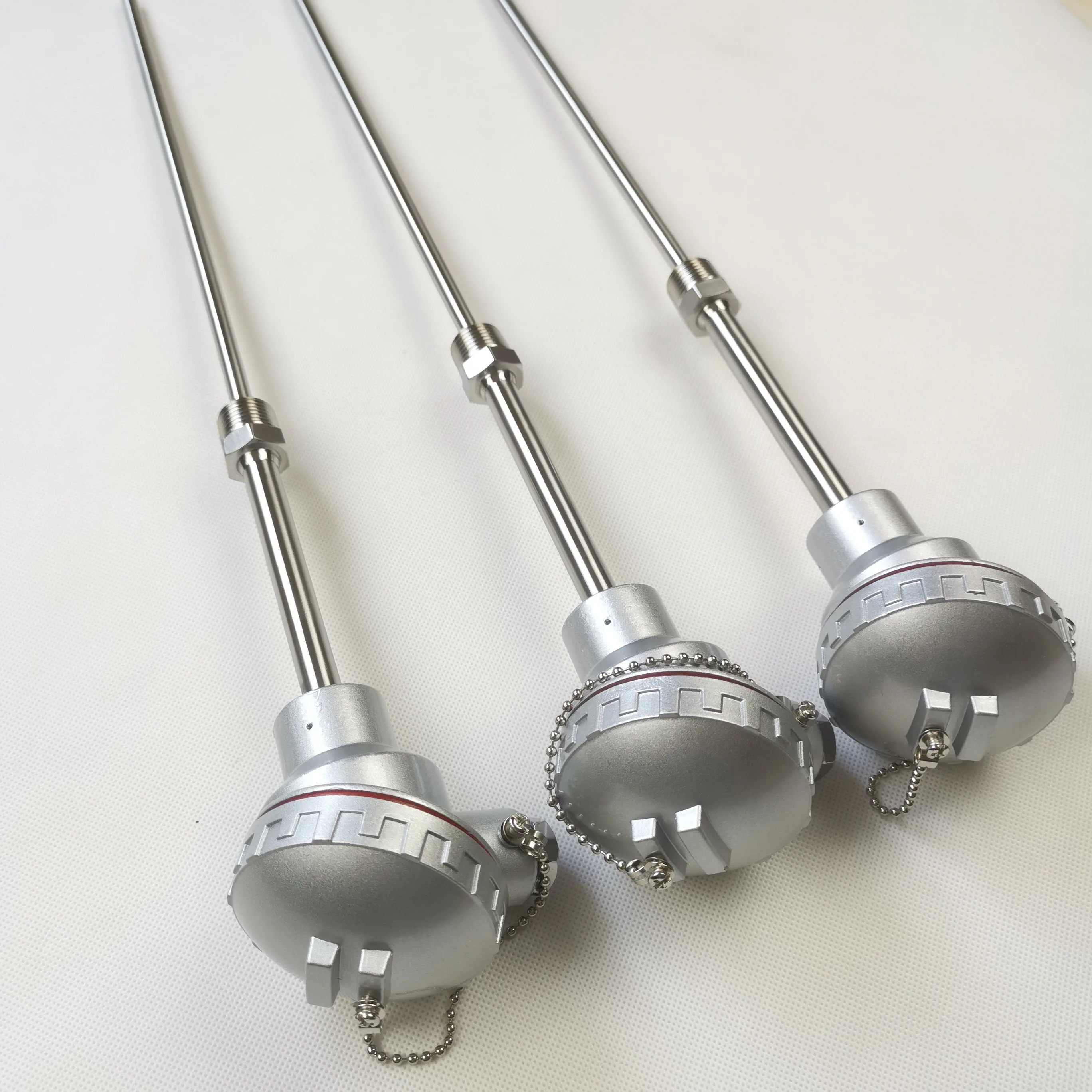 Industrial assembly pt100 thermocouple temperature sensor with ceramic protection tube for gas heater