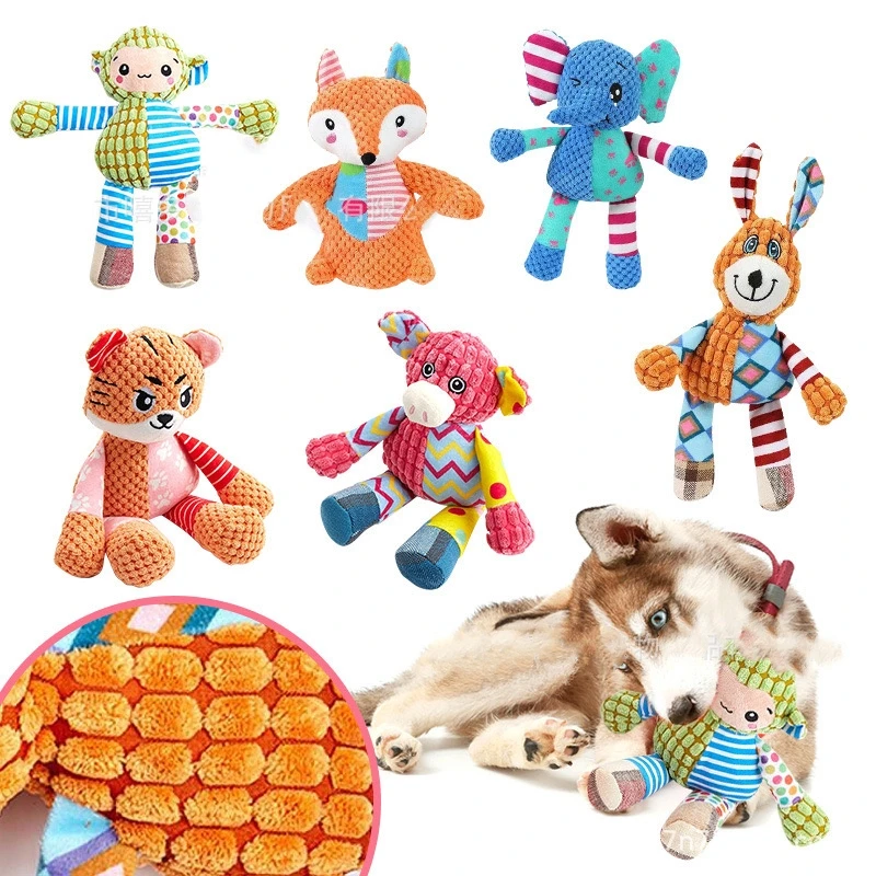 China Manufacture Wholesale Bulk Eco Friendly Interactive Custom Squeak Plush Dog Pet Chew Toys Dog Pet Toys