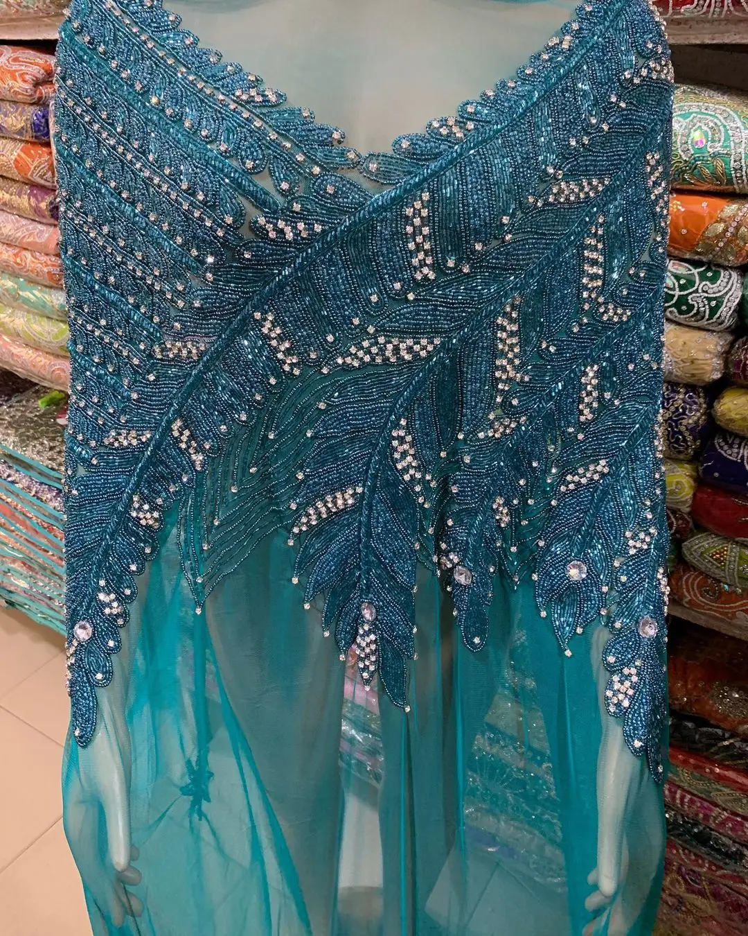 Premium quality adorable tops for women hand embroidered work hand beaded blouse for party wear at best price for export