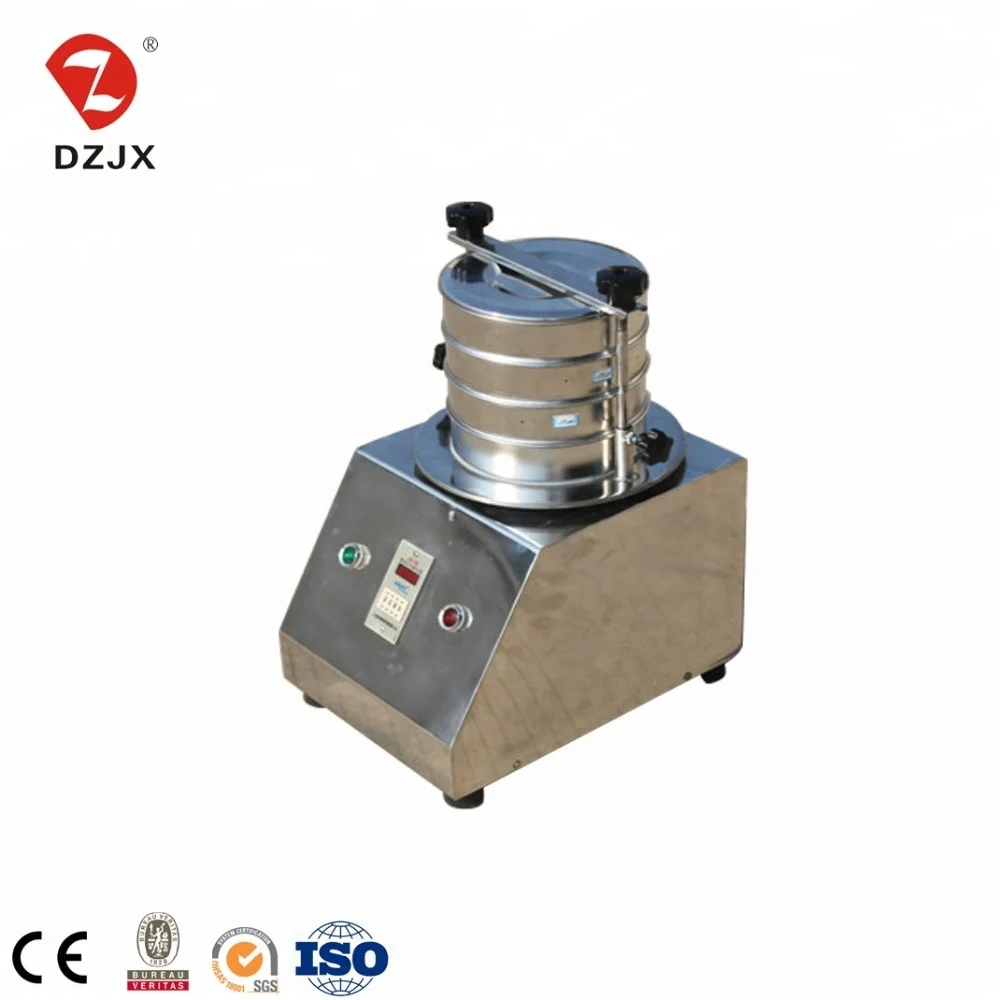 DZJX 200 300 400 Mm Wheat Flour High Frequency Test Sieve Shaker Machine Laboratory Sieve Shaker Set For Lab