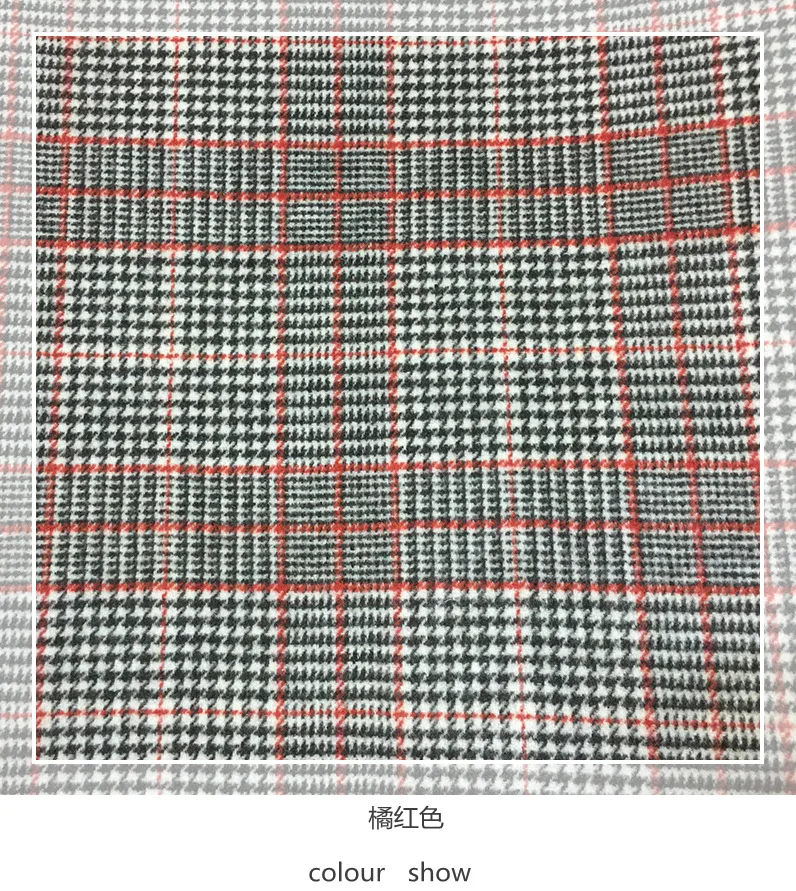 
Custom Design tweed fabric padded mens jackets coats winter Double-sided tweed fabric 