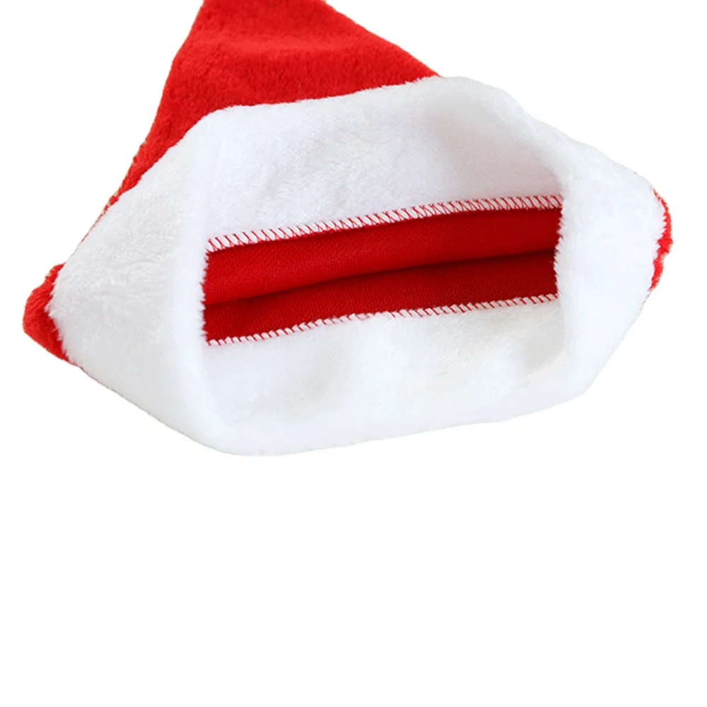 Cheap Stocked Good Quality Christmas Hat Xmas Party Hats Holiday for Adults Kids Unisex Santa Hat For Party Supplies