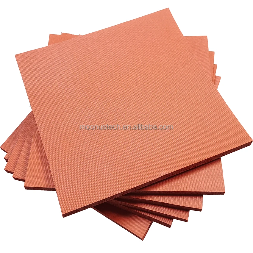 Moonus Thermally Conductive Materials Silicone Sponge Thermal Electrical Component Insulator Silicone Thermal Pads