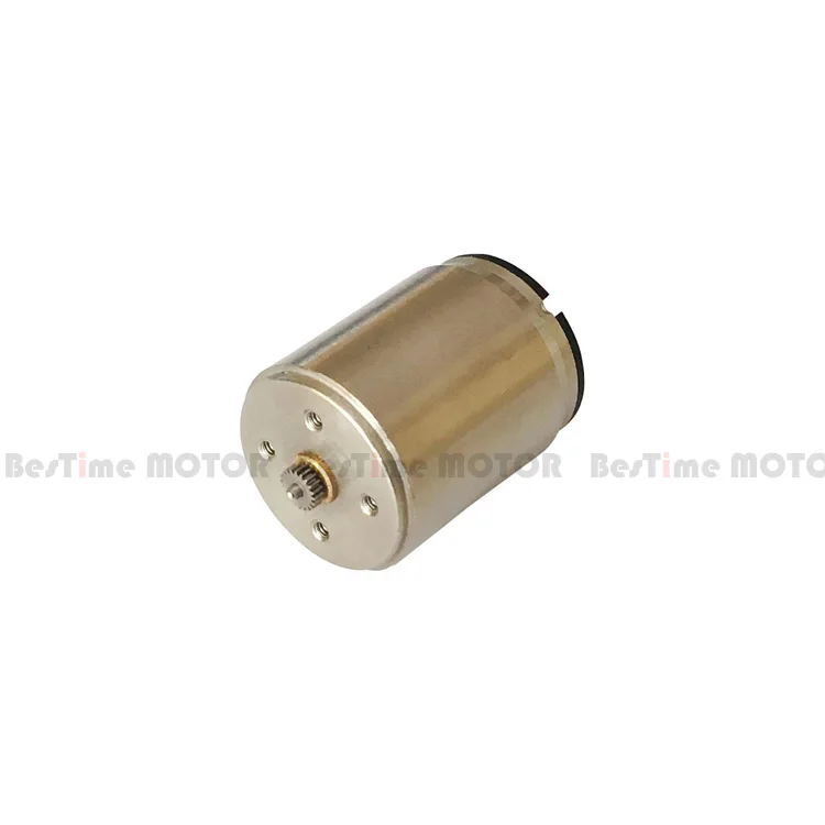 Small size 16mm 3 v 24 volt dc coreless brush motor