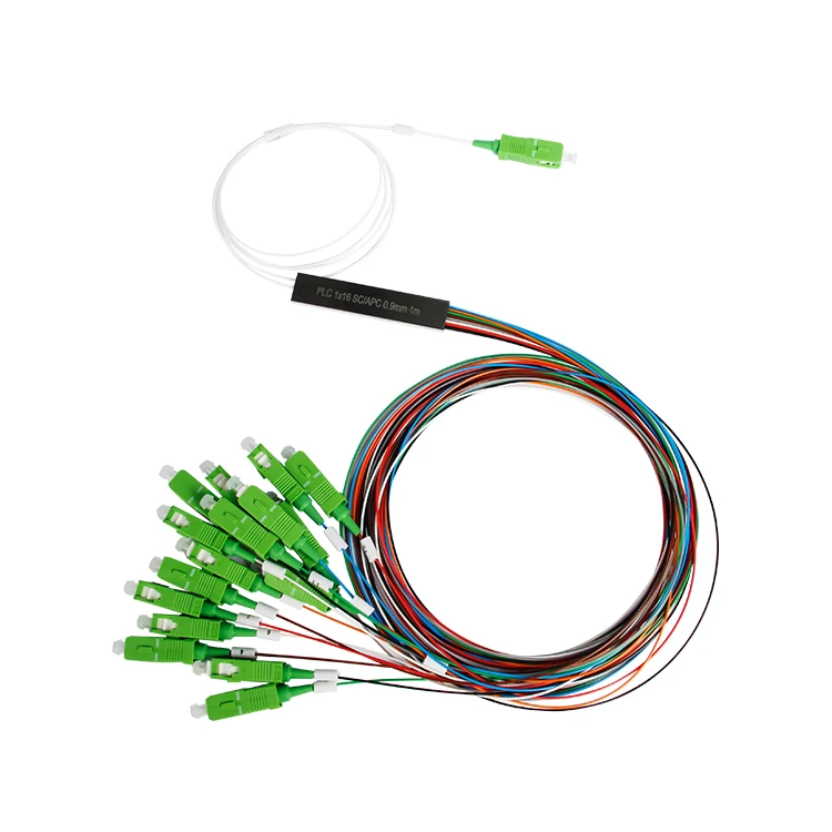 Оптика 1x2 1x4 1x8 1x16 1x32 1x64 Gpon Epon PLC FBT Волоконно-оптический сплиттер